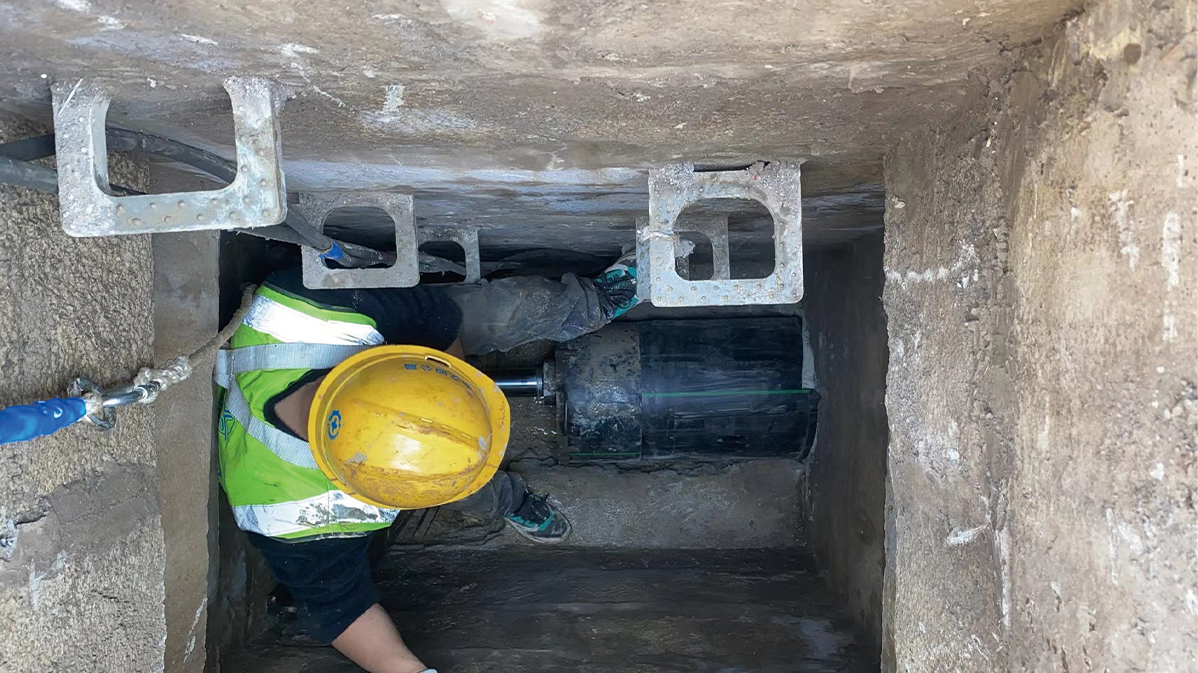 江川HDPE短管内衬法